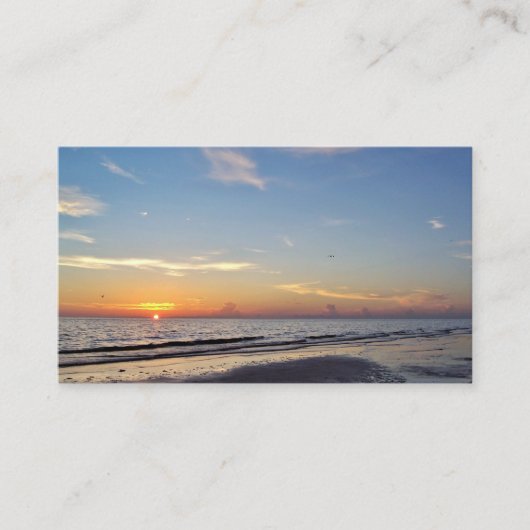 Zonnevervroegde Visitekaartjes (Voorkant)