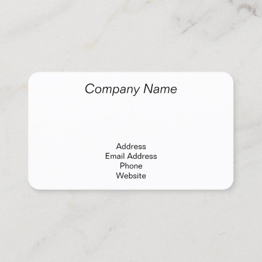 Zonnevervroegde Visitekaartjes (Achterkant)