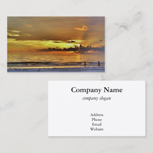 Zonnevervroegde Visitekaartjes #14A (Voorkant / Achterkant)