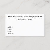 Zonnevervroegde Visitekaartjes #15 (Achterkant)