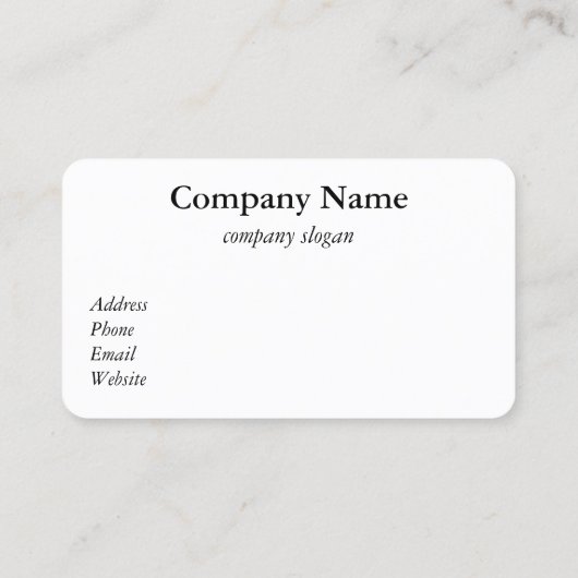 Zonnevervroegde Visitekaartjes #16 (Achterkant)