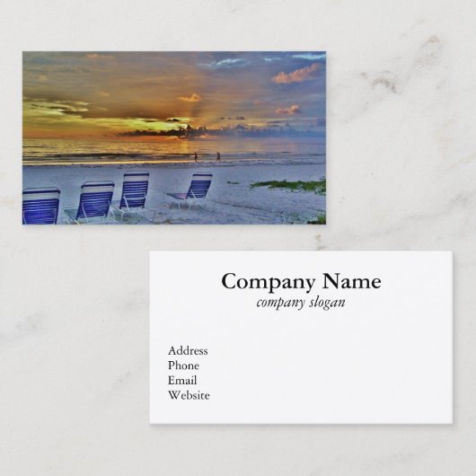 Zonnevervroegde Visitekaartjes #56A (Voorkant / Achterkant)