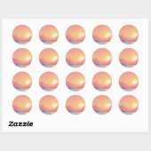 Zonnevignetten Ronde Sticker (Vel)