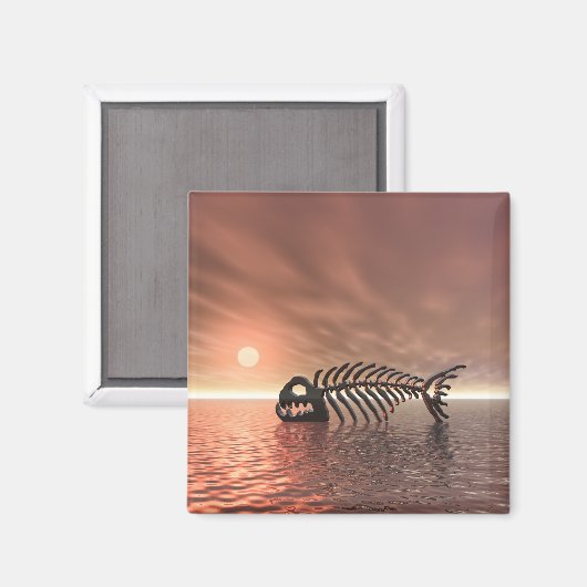 zonnevis magneet (Voorkant / Achterkant)