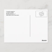 Zonnevis van Duane Raver Briefkaart (Achterkant)