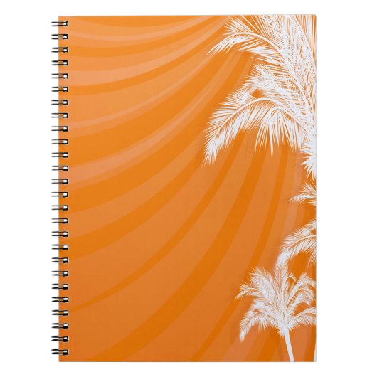 Zonnevlakke bomen notitieboek (Voorkant)