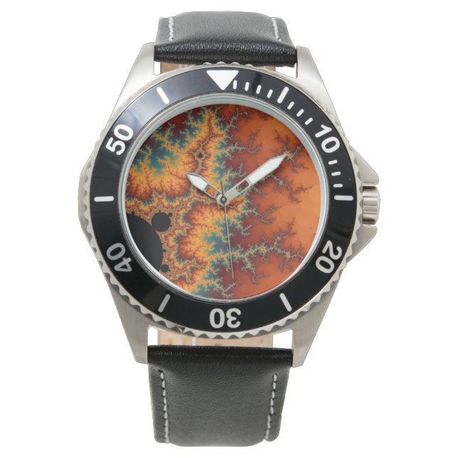 Zonnevlam Horloge (Voorkant)
