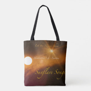 Zonnevlam Liedjes Tote Bag