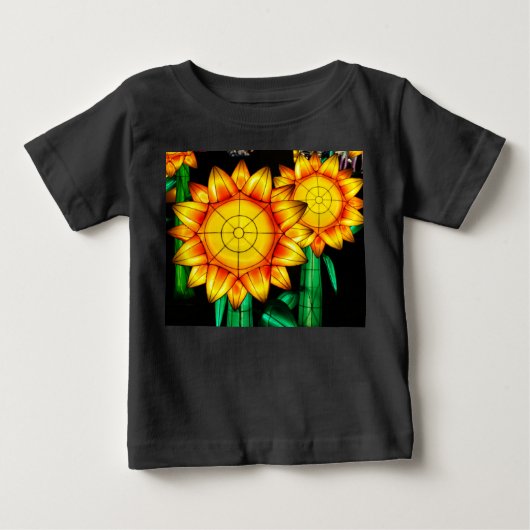 Zonnevlamzonnebloemen  (Voorkant)