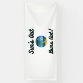 zonnevlekken uit spandoek (Verticaal)