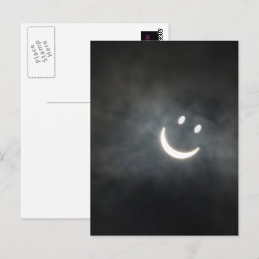 Zonnevloed Briefkaart (Voorkant / Achterkant)