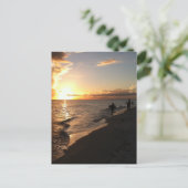 Zonnevloerbedekking Briefkaart (Staand voorkant)