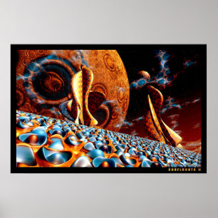 Zonnevlokken II Poster