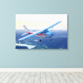 Zonnevluchten Canvas Afdruk (Insitu (Houten vloer))