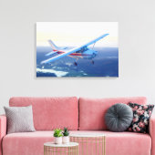 Zonnevluchten Canvas Afdruk (Insitu (Woonkamer))