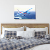 Zonnevluchten Canvas Afdruk (Insitu (Slaapkamer))