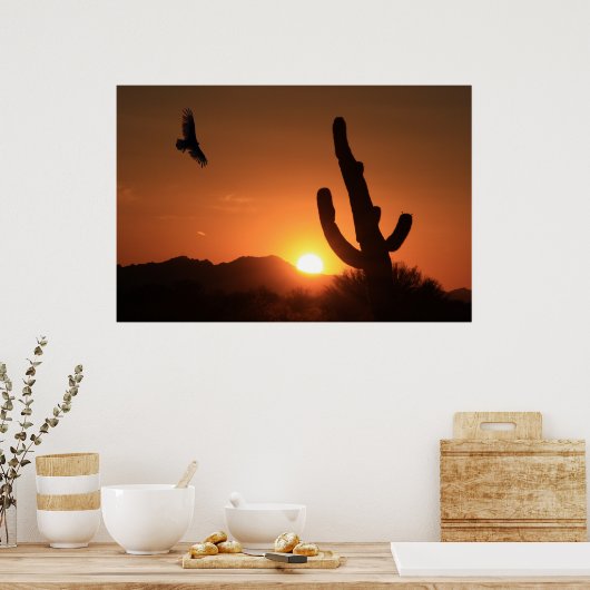 Zonnevluchten Poster (Keuken)