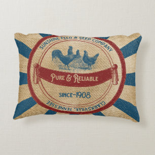 Zonnevoer Kippen Advertisatie Accent Kussen