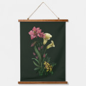 Zonnevogelkikker en Chameleon Tropical African Art Hangend Wandkleed (Voorkant 3)