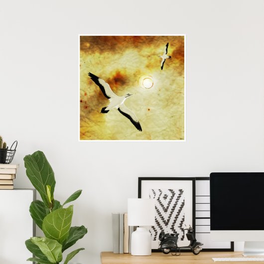 Zonnevogels Poster (Thuiskantoor)