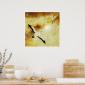 Zonnevogels Poster (Keuken)