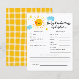 Zonnevoorspellingen en advies bij Baby