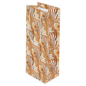 Zonnevredesveren, nieuw ontwerp wijn cadeautas (Voorkant Gekanteld)