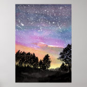 Zonnevrije Bossen Poster (Voorkant)