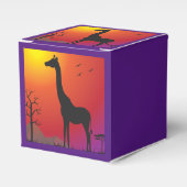 Zonnevrije Giraffe Bedankdoosjes (Voorkant Zijde)