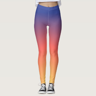 Zonnevrije Leggings in Blauw, Paars, Roze en Geel