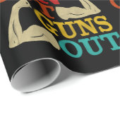 Zonnevrije Pistolen Cadeaupapier (Rol Hoek)