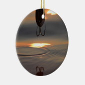 Zonnevrije ruimte boven water keramisch ornament (Rechts)