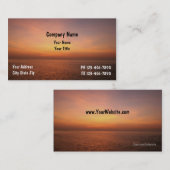 Zonnevrije Visitekaartjes (Voorkant / Achterkant)