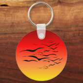 Zonnevrije Zeeen Sleutelhanger (Voorkant)