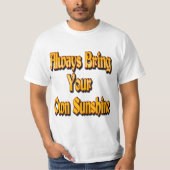 Zonnewaarde T-Shirt (Voorkant)