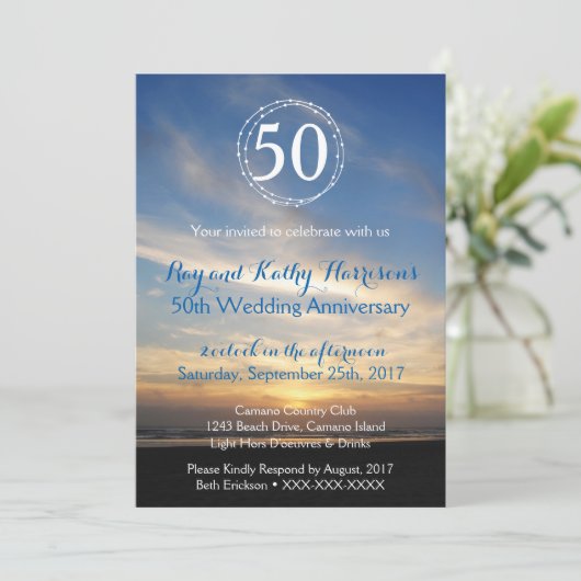 Zonnewaarden Jubileum Kaart (Staand voorkant)