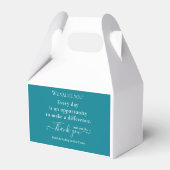 Zonnewaardes Week Maand Bulk Bedankdoosjes (Achterkant)