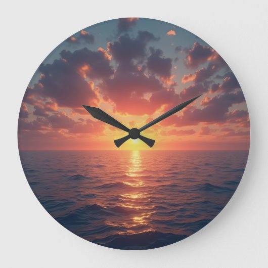 zonnewandklok grote klok (Voorkant)