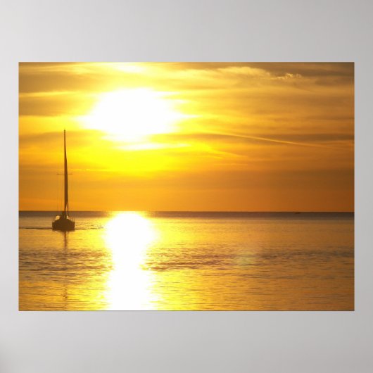 Zonnewateren Poster (Voorkant)