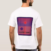 Zonnewaterlaserprinter t-shirt (Achterkant)