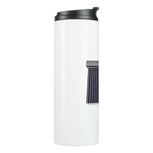 Zonnewaterverwarmingstoestel Thermosbeker (Gedraaid links)