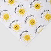 Zonneweefselpapier verzenden tissuepapier (Detail)