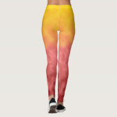 Zonnewende Bloei Leggings (Achterkant)