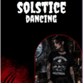 Zonnewende dansen in de volle maan Tri-Blend shirt