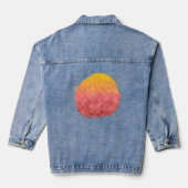 zonnewende denim jacket (Achterkant)