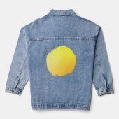 Zonnewende Fluistering Denim Jacket (Achterkant)
