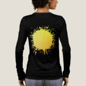 Zonnewende Fluistering Tri-Blend Shirt (Achterkant)