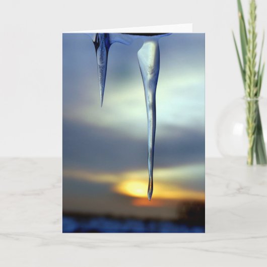 zonnewende kaart (Voorkant)