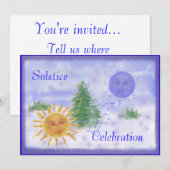 zonnewende kaart (Voorkant / Achterkant)