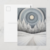 Zonnewende Reis Spiraal Notebook Briefkaart (Voorkant / Achterkant)